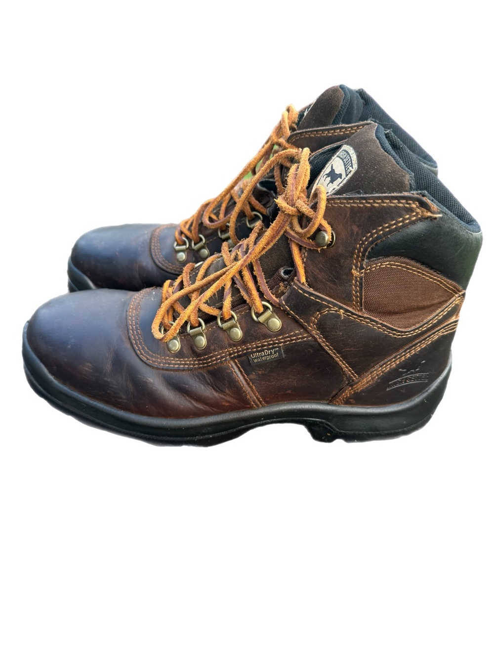 Irish Setter Red Wing Mens 10 Ely 6" Waterproof UltraDry Work Boot steel Toe